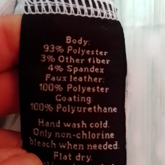 Rock & Republic mini skirt space dye off white and black size small - Picture 5 of 5